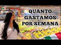 QUANTO GASTAMOS POR SEMANA - COMPRAS DE SUPERMERCADO NA ITÁLIA