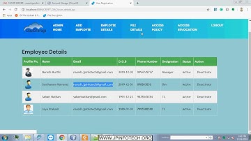 Crypt-DAC: Cryptographically Enforced Dynamic Access Control in the Cloud | Java Final Year Project