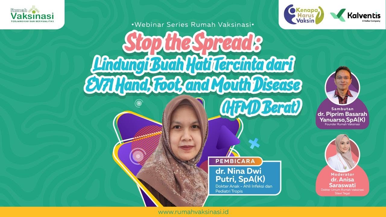 inar Stop The Spread Lindungi Buah Hati Tercinta dari EV71 Hand