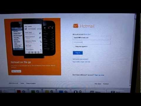 hotmail login problem