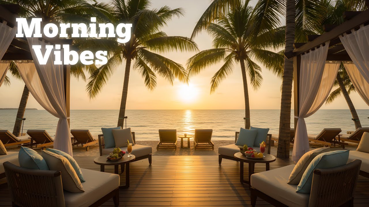 Tropical Chill Vibes 2025 | Serene Beach Retreat for Relaxation