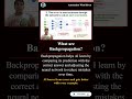 what are backpropagation?