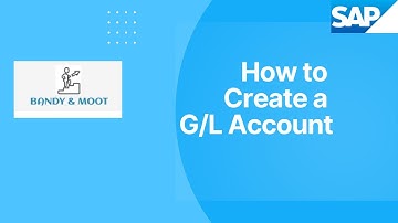 Create G/L Account in SAP Easily | SAP  Tutorial for Beginners #SAP #reconciliation #trainingvideo