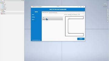 Sketch Blocks Manager Demo Video