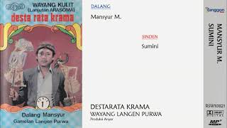 [Full] Wayang Purwa - Destarata Krama | Mansyur M. - Sumini | Langen Purwa