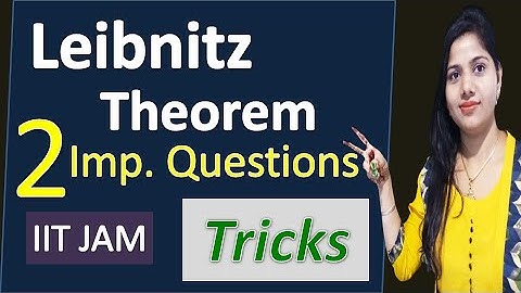 Leibnitz Theorem  tricks in Hindi  for Msc | IIT JAM  | CSIR NET | NPTEL