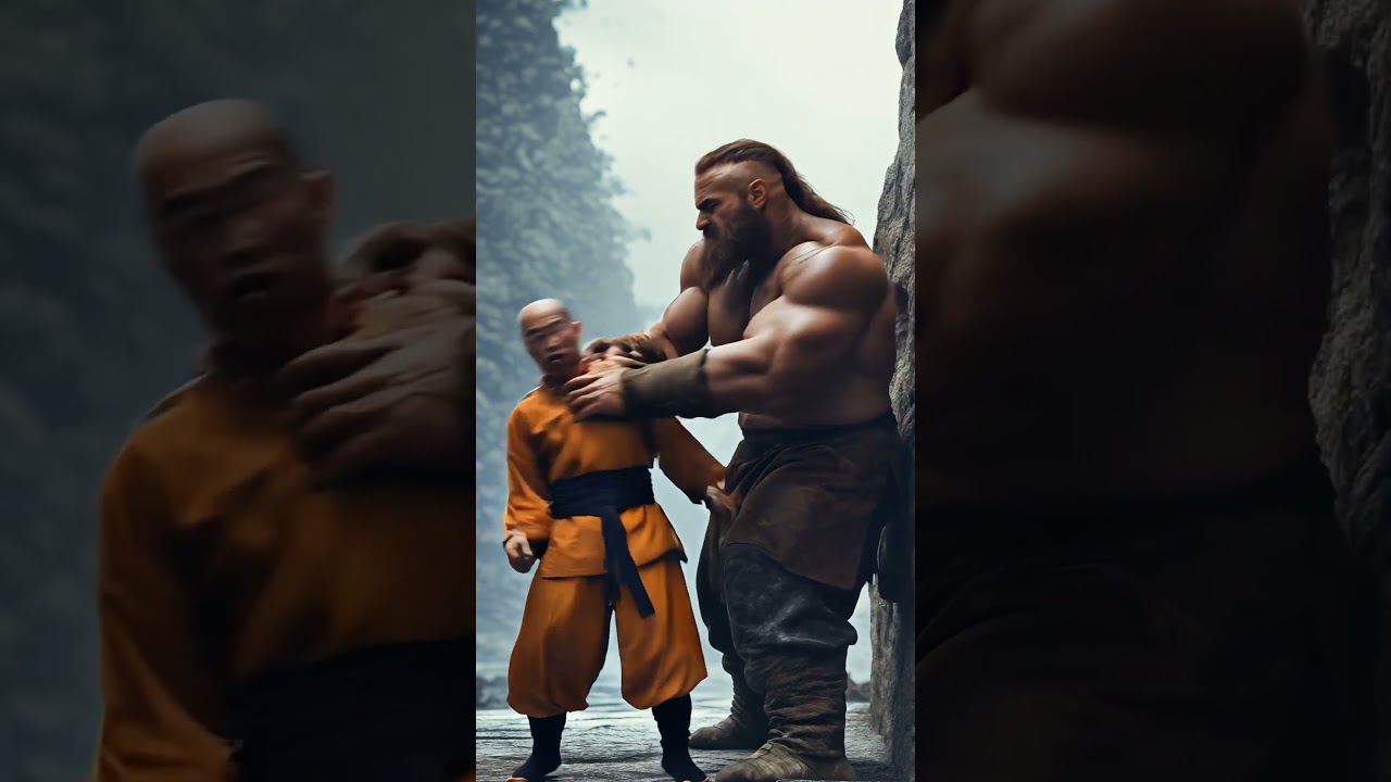 Monk vs Giant.  Who wins? AI desides 