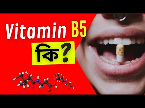 ভিটামিন B5 কি? | Vitamin B5 (Pantothenic Acid) Functions, Benefits, and Sources