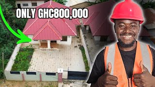 Affordable 2-bedroom house for sale at Pantang Abokobi