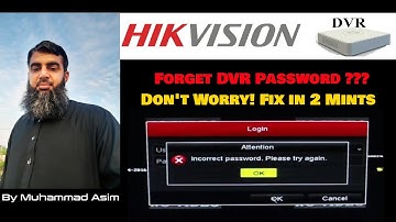 How to Recover/Reset Hikvision DVR Forgotten Admin Password Free & Easy 2021 | SADP tool