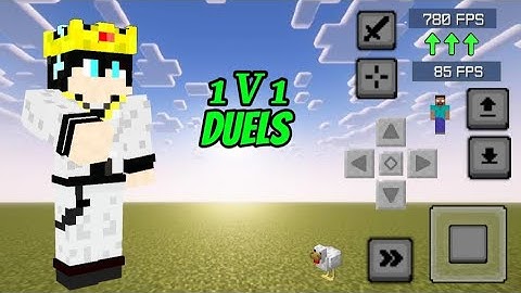 1V1 Duels in nethergames server 📛 || minecraft pe || combo