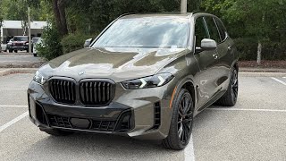 2026 BMW X5 xDrive40i M Sport | Manhattan Green Ventilated Seats, Cognac Interior & 22” Wheels!