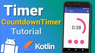 Make a Timer App: Countdown Timer (Ep 2) - Android Kotlin Tutorial screenshot 5