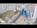 How to Build a Small Retaining Wall Easy DIY