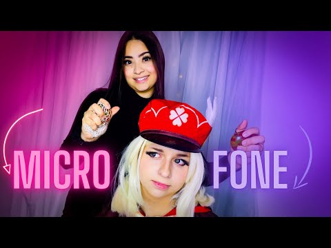 ASMR:MAS MINHA SOBRINHA E O MICROFONE 🎙️