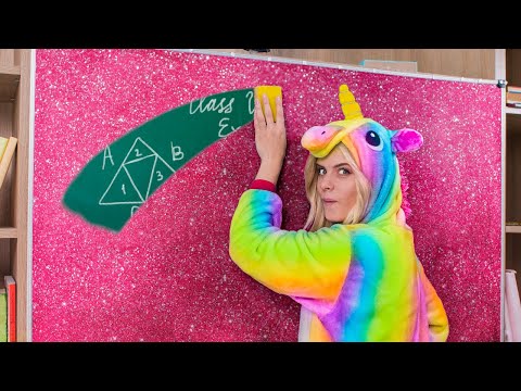 10 Fournitures Scolaires DIY Licorne VS Sirène