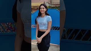 Actress Ananya Pandey Flaunt Her Figure In This T-Shirts At Outside Gym 