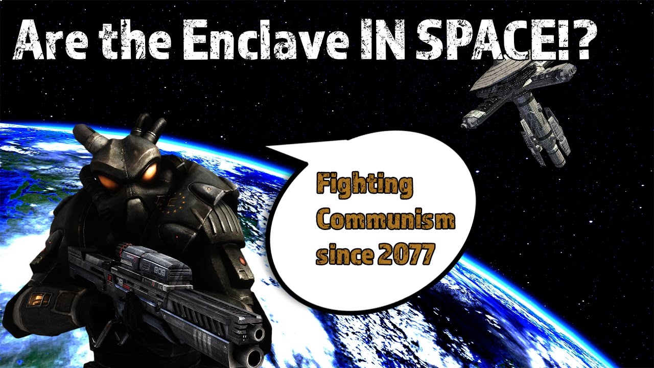Are the enclave hiding in space!? fallout theory youtube The space sona