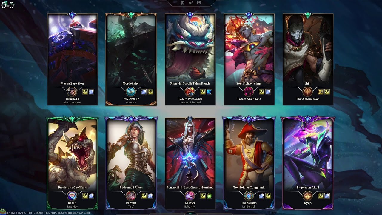 Thebausffs ARAM: Mayhem Gangplank 18/02/2026