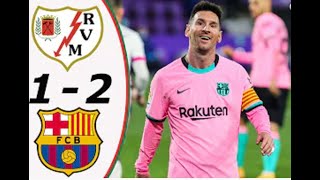 Barcelona vs rayo vallecano 2 1 highlights  ملخص برشلونة رايو فاليكانو اليوم