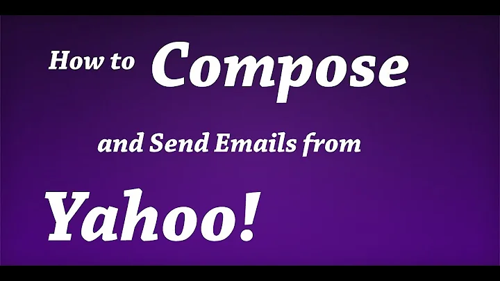 How to Compose and Send Emails from Yahoo Account