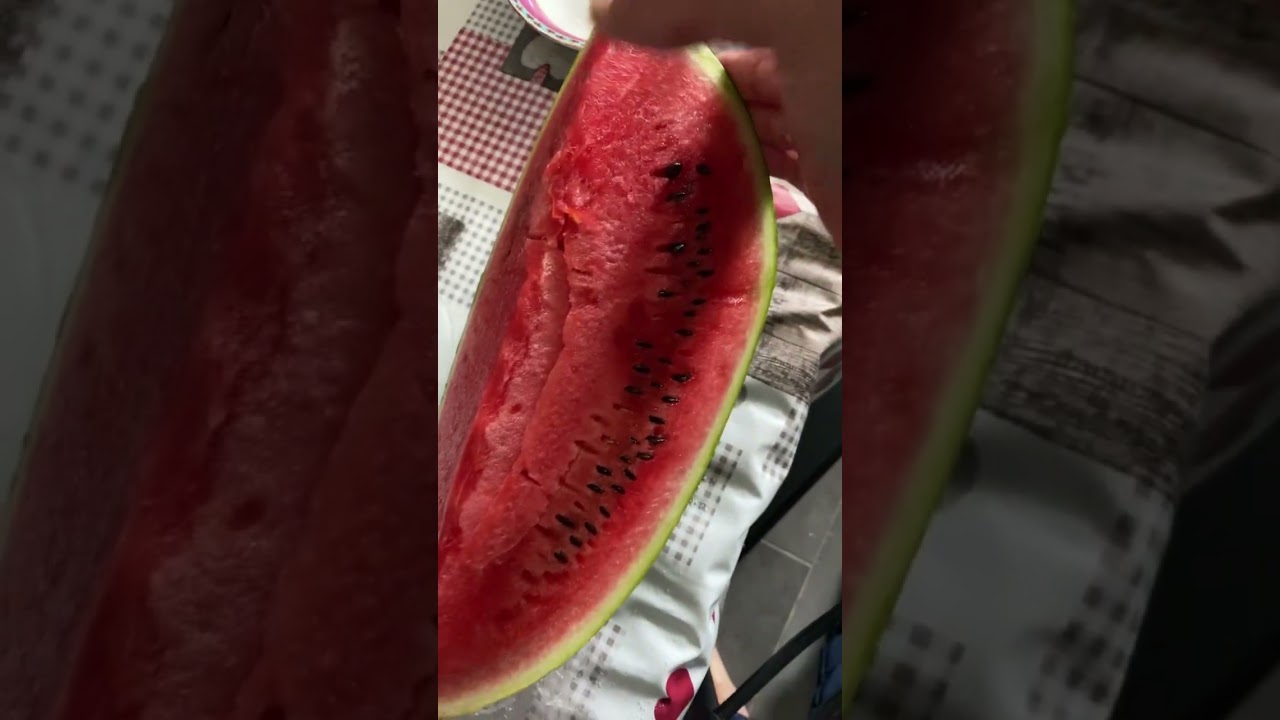 Pastèque fraîche très délicieuse