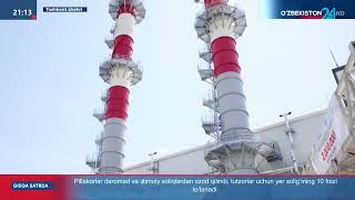 Toshkent IF: 64 MVt quvvatli energotejamkor gaz turbina qurilmalari ishga tushirildi