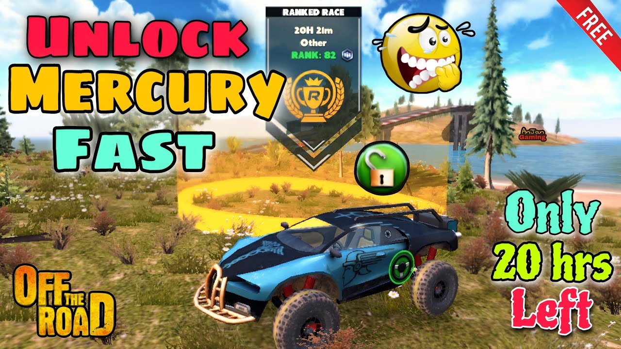 Off The Road Ranked Race Unlock Mercury Fast for free 😍🤔😱 || Otr Mercury RR Only few hrs left😍