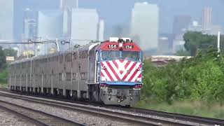 Metra evening Rush Hour at Kilbourn Ave