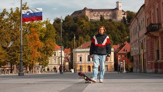 Así es LA VIDA del Campeón Nacional de Skate de Eslovenia 🇸🇮