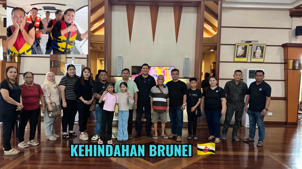 Melawat Galeri Kebudayaan & pelancongan Kampong Ayer💗 Bejerut Kita😭  Hujan Lebat/Kehindahan Brunei 💞