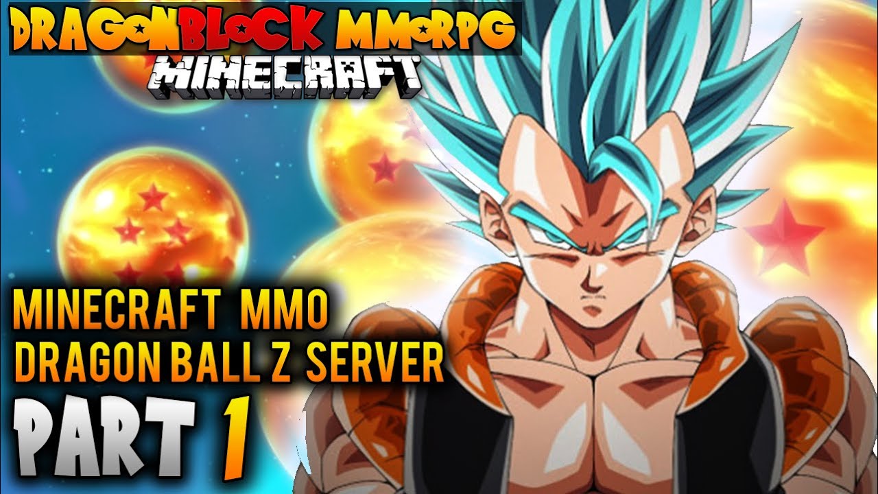 Minecraft: Dragon Block MMORPG - Part 1 (Minecraft Dragon Ball Z Server ...