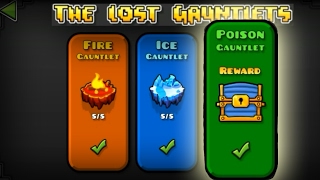 -Geometry Dash 2.1- Poison Gauntlet 100% (All levels)