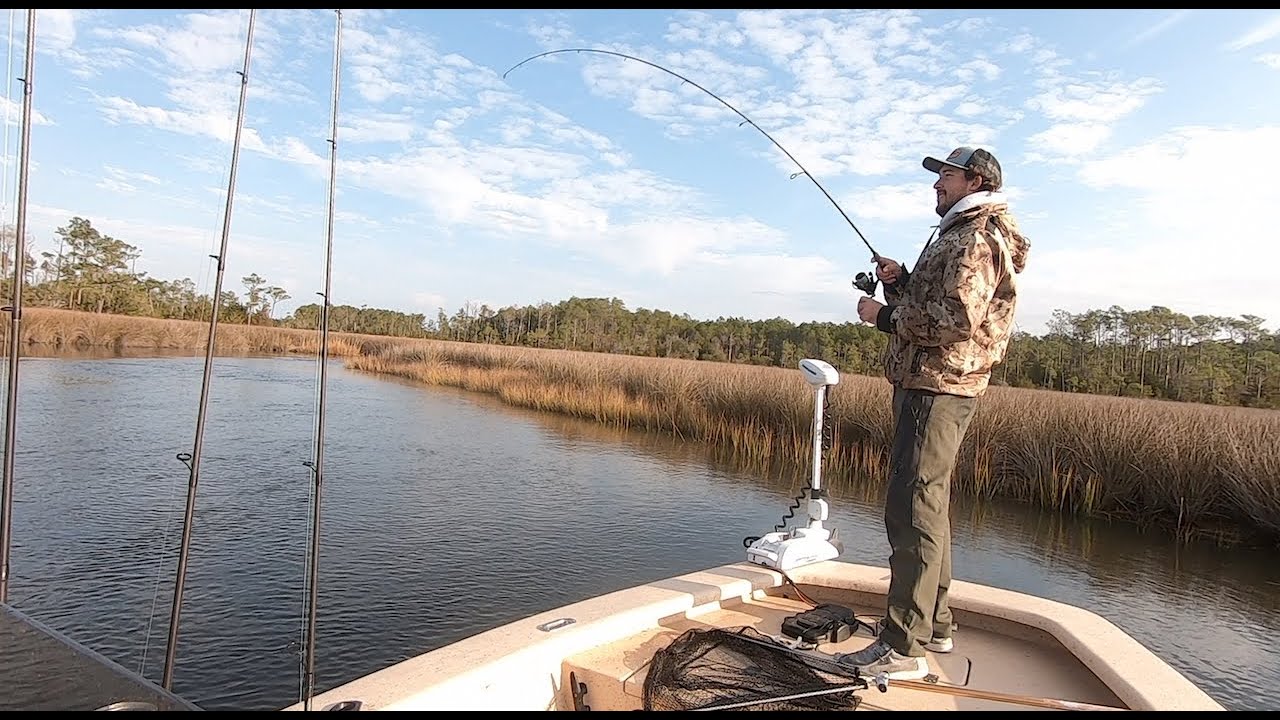Winter trout fishing NC! YouTube