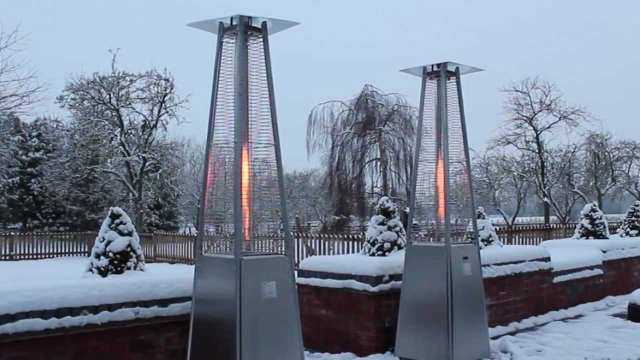 Athena Stainless Steel Gas Patio Heater Youtube