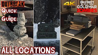 OUTBREAK Guides: All Maxis Radios, Monkey Bomb Statues and Projector Locations (4K)
