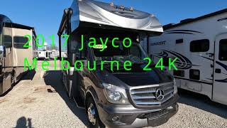 2017 Jayco Melbourne 24K Class C