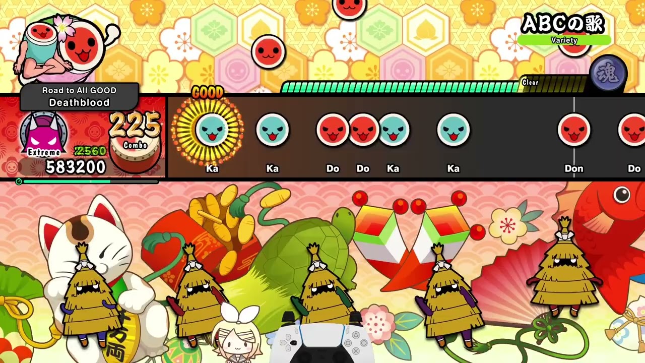 The Alphabet Song | ABCの歌 | 7☆ DFC【太鼓の達人 The Drum