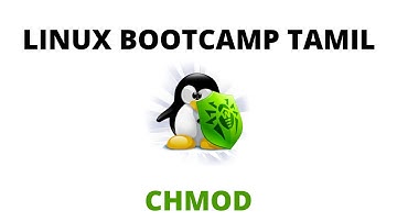 Linux Bootcamp Tamil - What is chmod ?