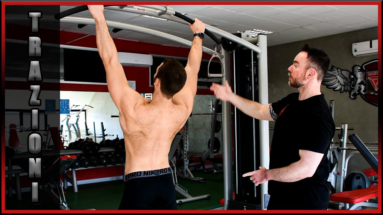 Trazioni alla sbarra. La guida ipertrofica.