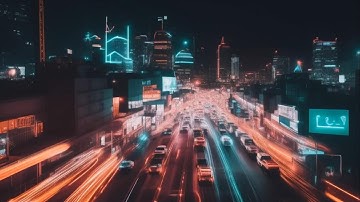 Blockchain City Views  - Aesthetic Lofi - Relax Music - Presented by Satoshi Radio