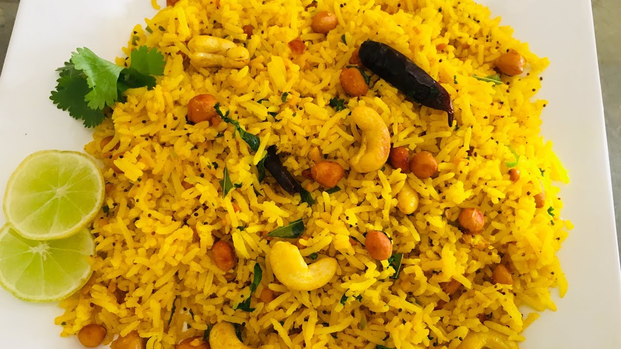 10 मिनट में झटपट बनाये Lemon Rice | Lemon Rice | Quick & Easy Lemon Rice Recipe | Chitranna Recipe | Anyone Can Cook with Dr.Alisha