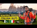 Hiking and Camping in the Dolomites | Seiser Alm Italian Alps (Urdu/Hindi)
