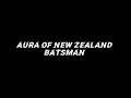 aura of New Zealand batsman #subscribe