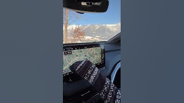 Infotainment in the Škoda Enyaq iV! 🗺️ #shorts