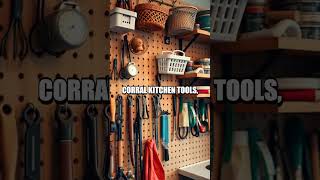 Pegboard Power: A Tiny Space Organization Makeover