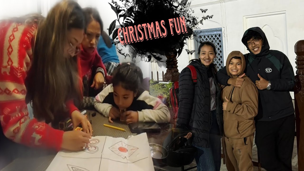 Christmas fun at Fupu's place 🎉🥳 