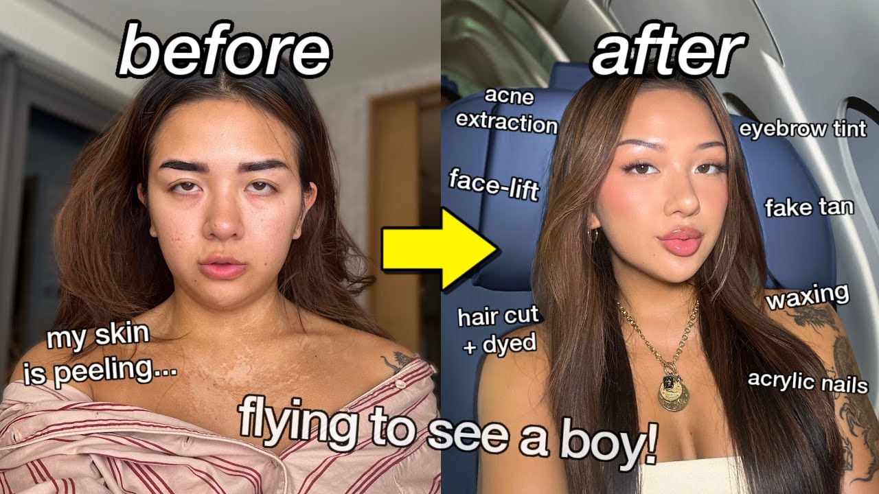 EXTREME 24-HOUR GLOW UP TRANSFORMATION TO MEET A BOY...