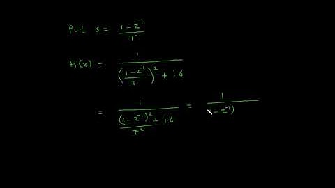 Design of IIR filter using approximation of derivatives 2 | Electrical and Electronics Engineering