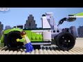 LEGO City Rocket Car Build STOP MOTION LEGO City Race New Record! | LEGO Compilation | Billy Bricks